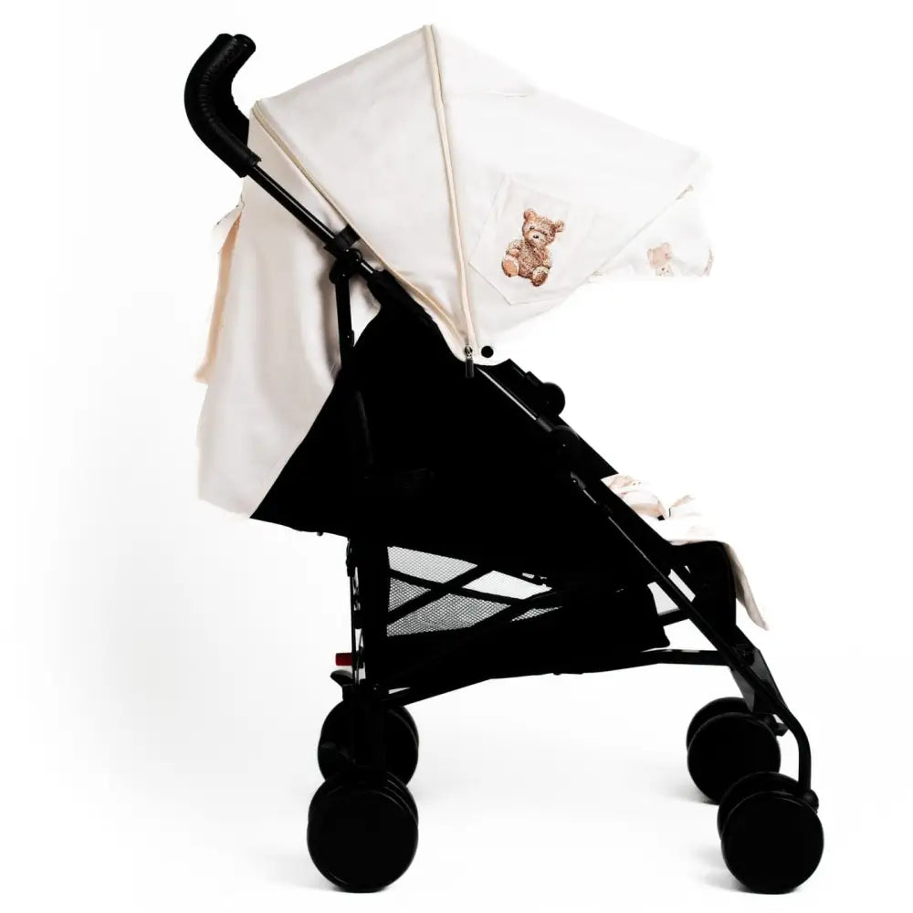 Roma Star Teddy Pushchair - Cream Teddy Bear's Roma Prams