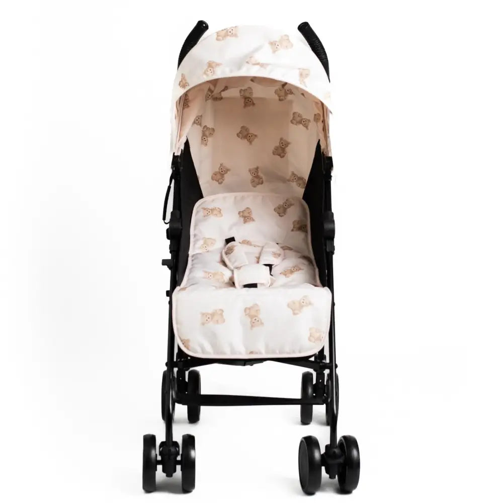 Roma Star Teddy Pushchair - Cream Teddy Bear's Roma Prams