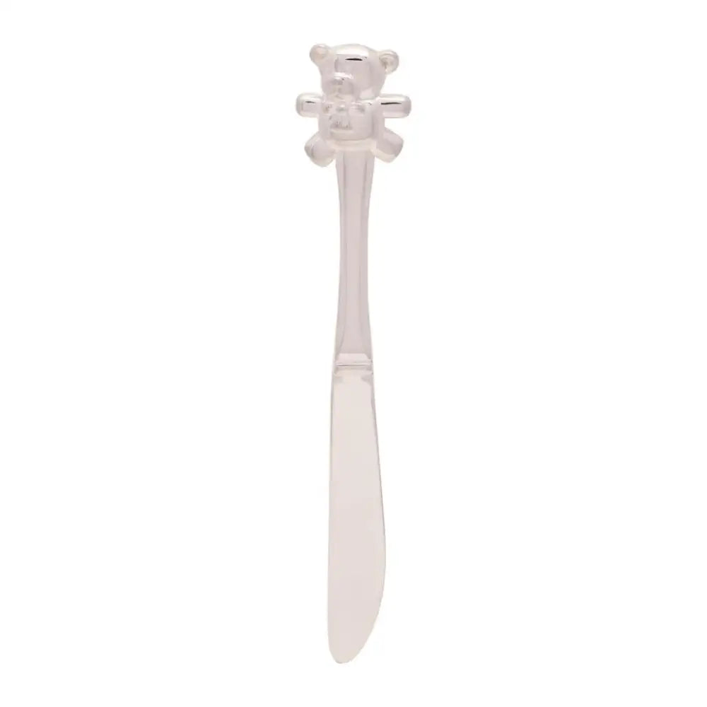 Silver Plated Baby Cutlery Set with Teddy Tops General Bambino's