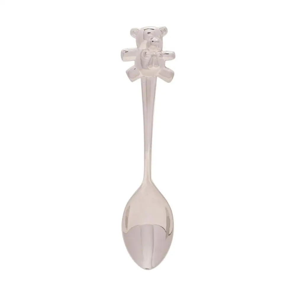 Silver Plated Baby Cutlery Set with Teddy Tops General Bambino's