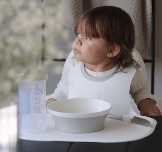 Twist Shake Bib 4+m Pastel Grey White General Not specified