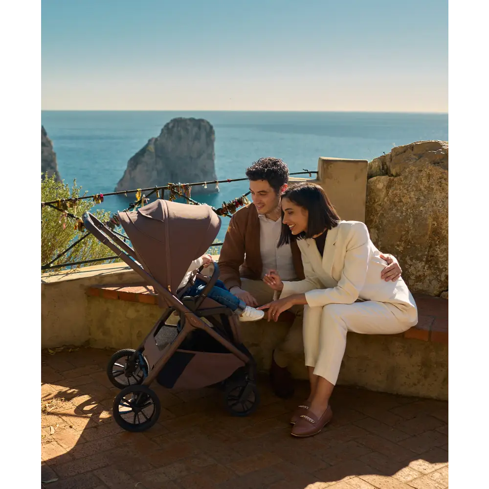 TWINS FLORENCE V KNIT ブラウン Venicci Tila Noce 2-in-1 Travel System | Carrycot & Pushchair