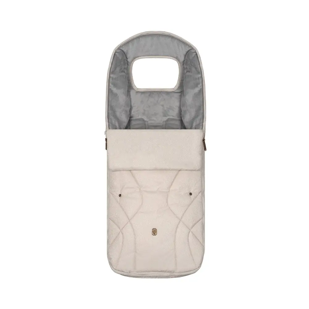 Venicci Venicci Upline 2 Stone Beige Pram 3 in 1 Bundle + Tiago Black Car Seat