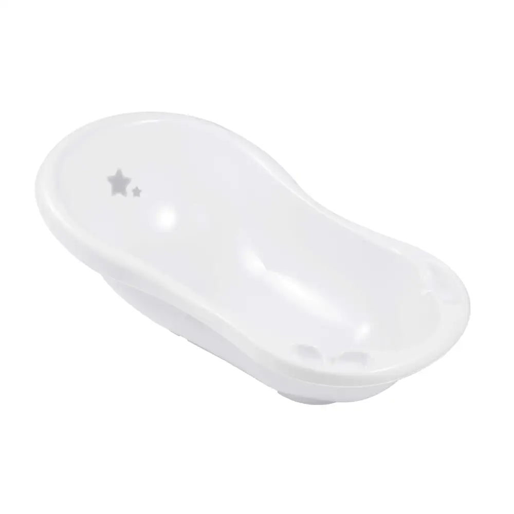 White & Grey Star Baby Bath General Not specified