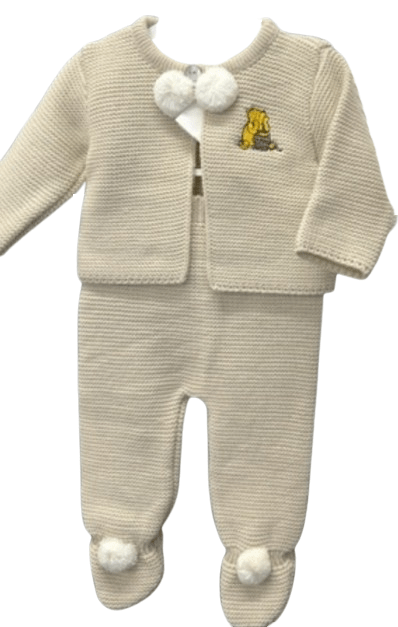 Winnie The Pooh Pom Pom Set - Beige General Not specified