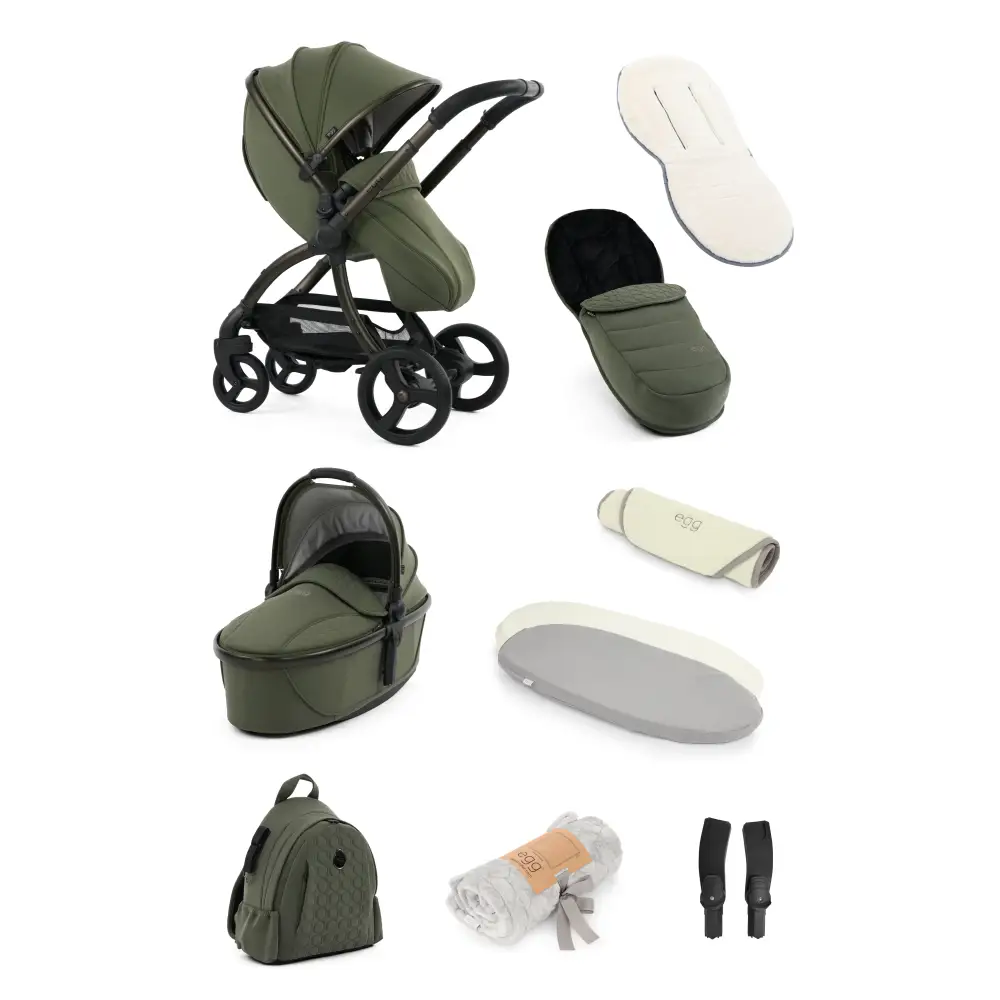 Egg3® Egg 3 Sage Luxury Snuggle Bundle