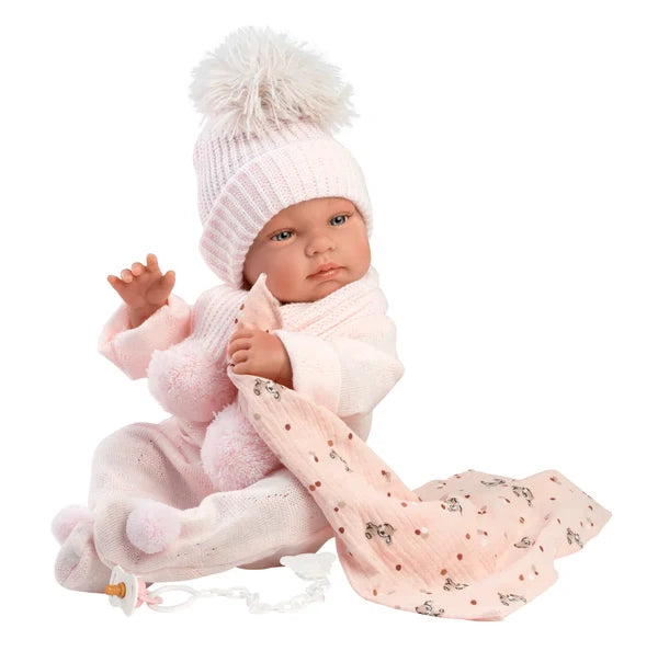 Reborn Baby Girl Doll Bambi - 43cm