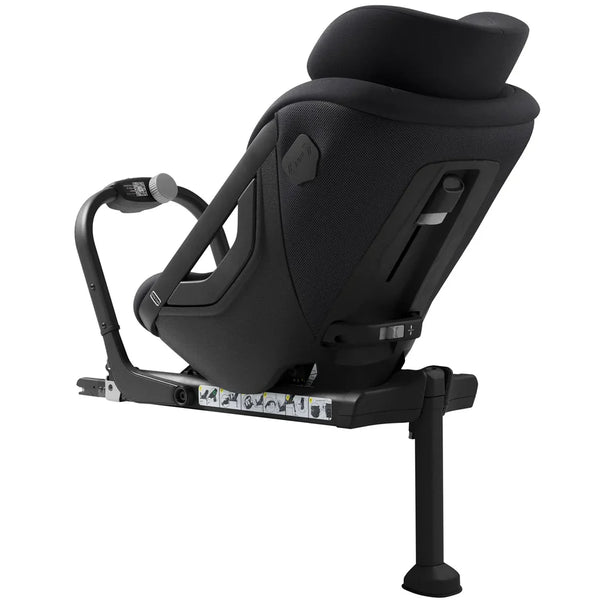 AxKid One 3 Extended Rear Facing Car Seat - Costal Storm Black