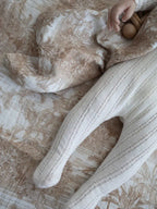 Neutral Jungle Toile Organic Cotton Muslin Blanket