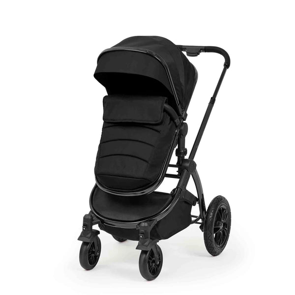 Ickle Bubba Stomp Elements Edition 12 Piece Pram Bundle - Raven Black