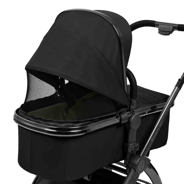 Ickle Bubba Stomp Elements Edition 12 Piece Pram Bundle - Raven Black