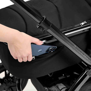 Ickle Bubba Stomp Elements Edition 12 Piece Pram Bundle - Raven Black