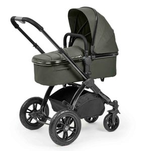 Ickle Bubba Stomp Elements Edition 15 Piece Pram Bundle - Forest Green