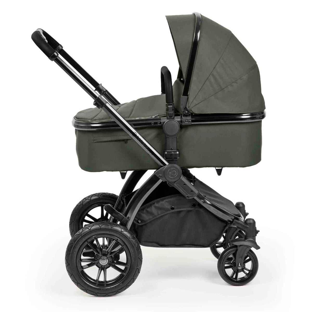 Ickle Bubba Stomp Elements Edition 12 Piece Pram Bundle - Forest Green