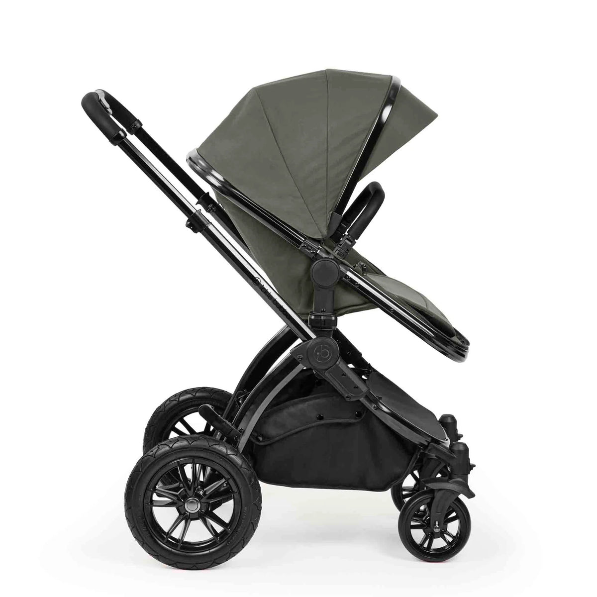 Ickle Bubba Stomp Elements Edition 12 Piece Pram Bundle - Forest Green