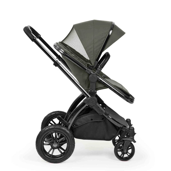 Ickle Bubba Stomp Elements Edition 15 Piece Pram Bundle - Forest Green