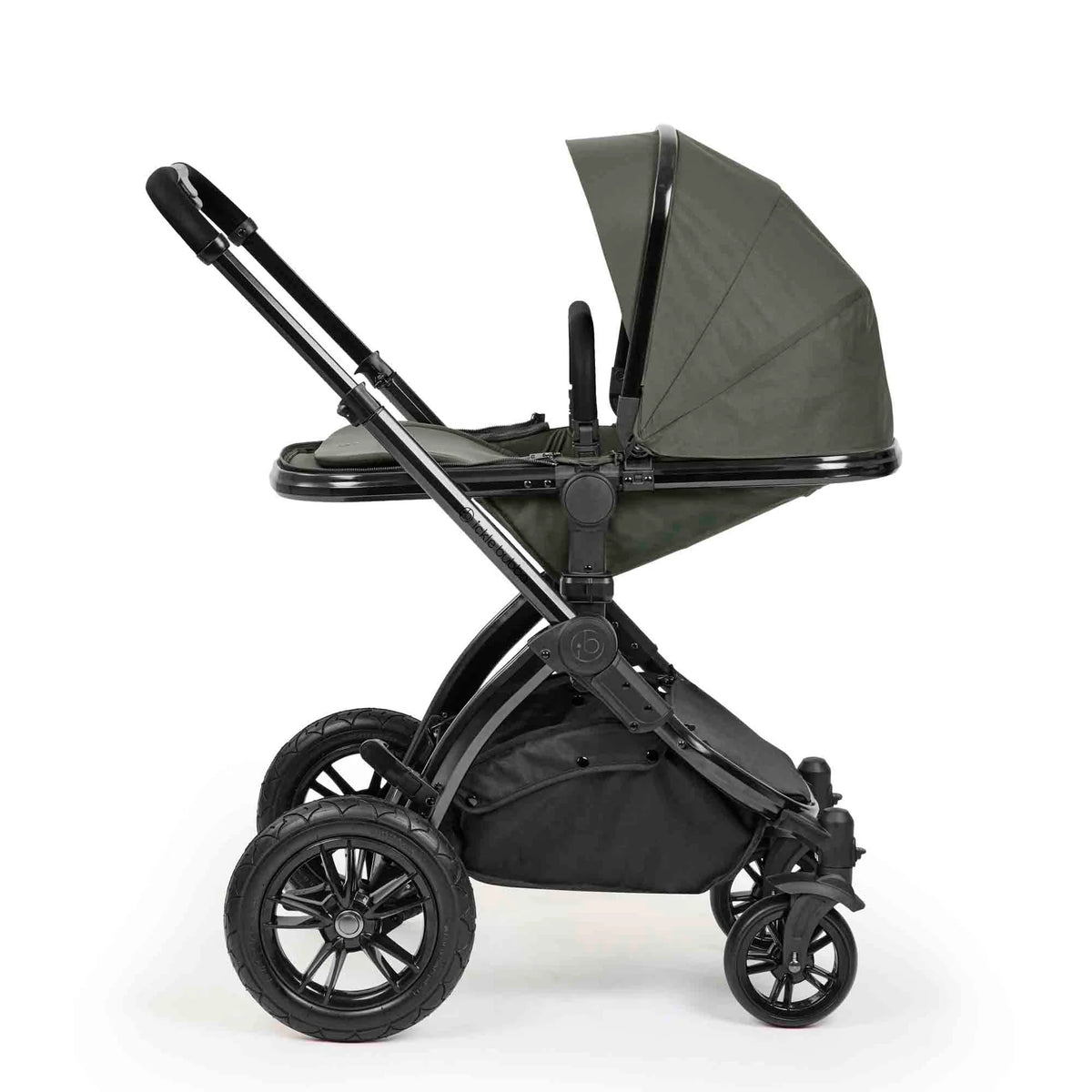 Ickle Bubba Stomp Elements Edition 12 Piece Pram Bundle - Forest Green