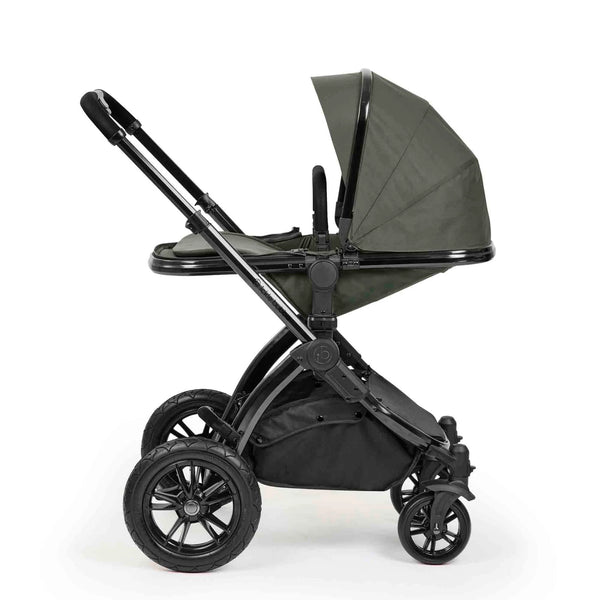 Ickle Bubba Stomp Elements Edition 15 Piece Pram Bundle - Forest Green
