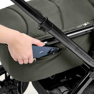 Ickle Bubba Stomp Elements Edition 15 Piece Pram Bundle - Forest Green