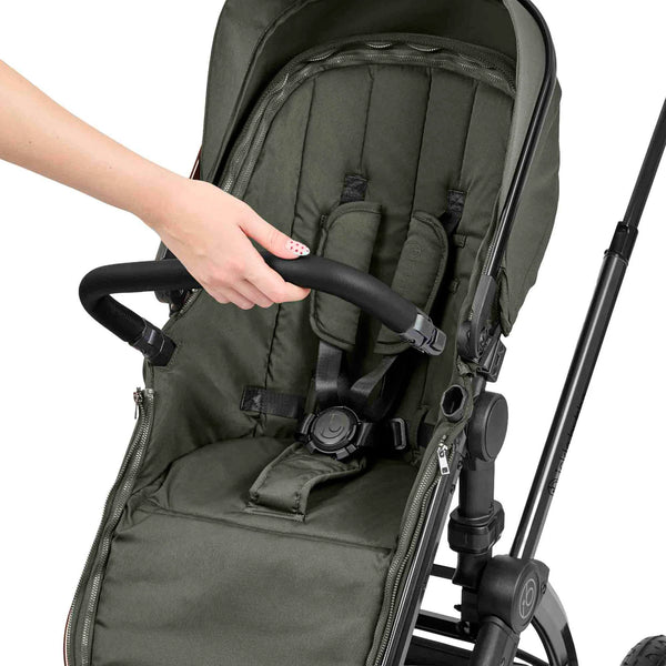 Ickle Bubba Stomp Elements Edition 15 Piece Pram Bundle - Forest Green