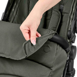 Ickle Bubba Stomp Elements Edition 15 Piece Pram Bundle - Forest Green