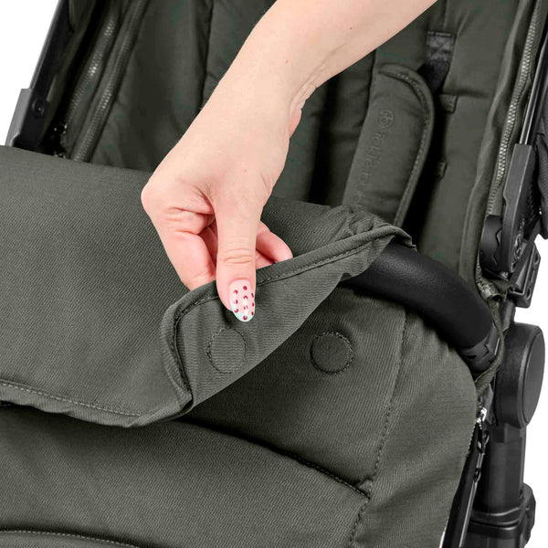 Ickle Bubba Stomp Elements Edition 15 Piece Pram Bundle - Forest Green