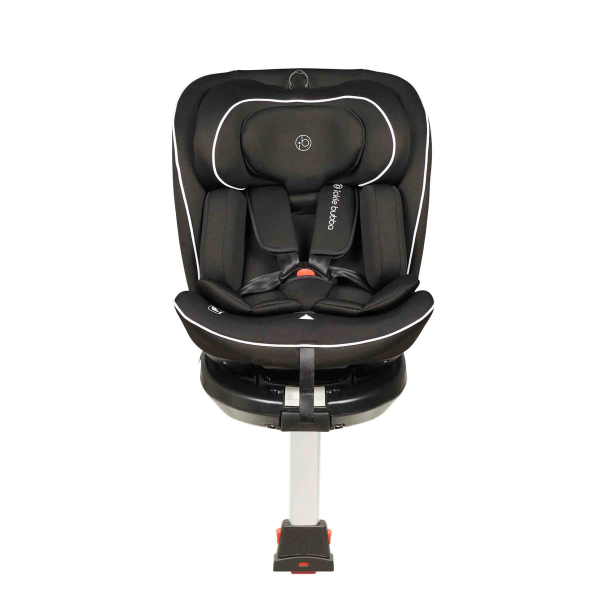 Ickle Bubba Stomp Luxe Elements Edition 16 Piece Travel System with Nimbus i-Size Car Seat & Radial i-Size Plus Spin Car Seat – Raven Black
