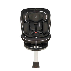Ickle Bubba Stomp Luxe Elements Edition 16 Piece Travel System with Nimbus i-Size Car Seat & Radial i-Size Plus Spin Car Seat – Raven Black
