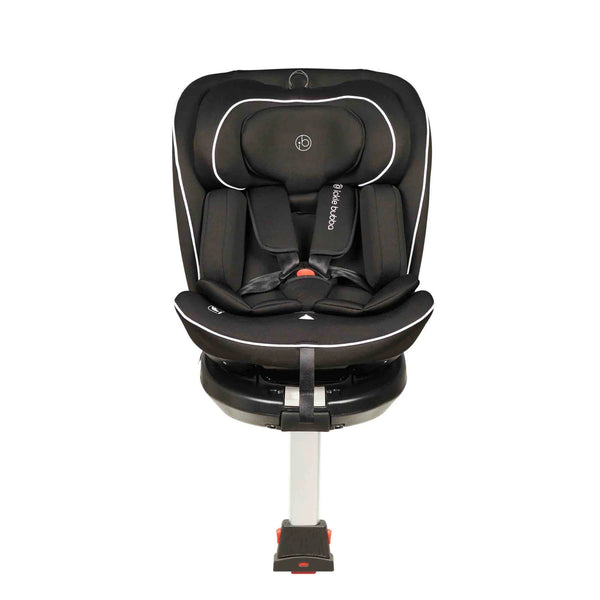 Ickle Bubba Stomp Luxe Elements Edition 16 Piece Travel System with Nimbus i-Size Car Seat & Radial i-Size Plus Spin Car Seat – Raven Black