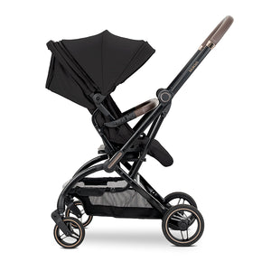 In Store EX DISPLAY Lorelli Makaya 360 Rotation Stroller – Black | Lightweight Reversible Pushchair from Birth to 22kg