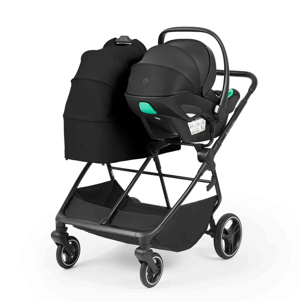 Ickle Bubba Altair Double Travel System Bundle – Black