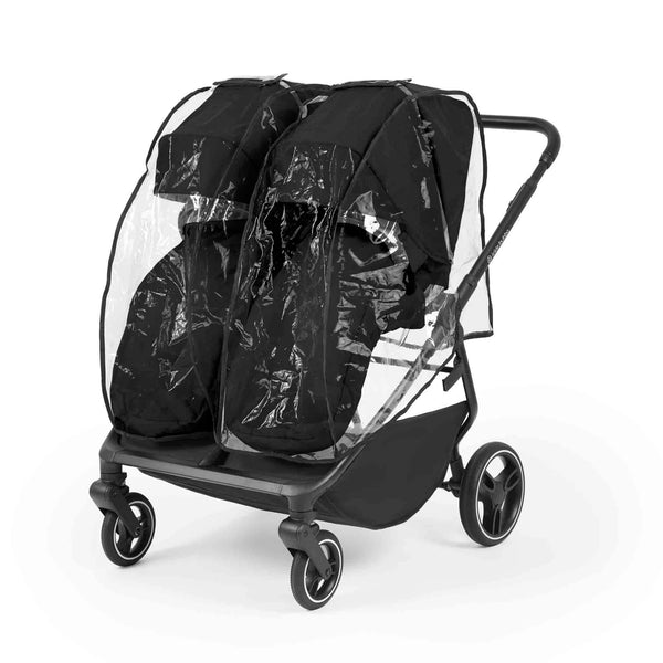 Ickle Bubba Altair Double Stroller - Black