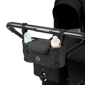 Ickle Bubba Altair Double Stroller - Black