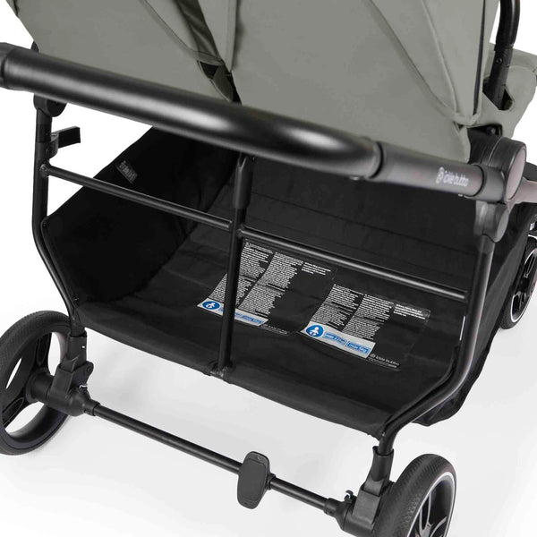 Ickle Bubba Altair Double Stroller - Laurel Green