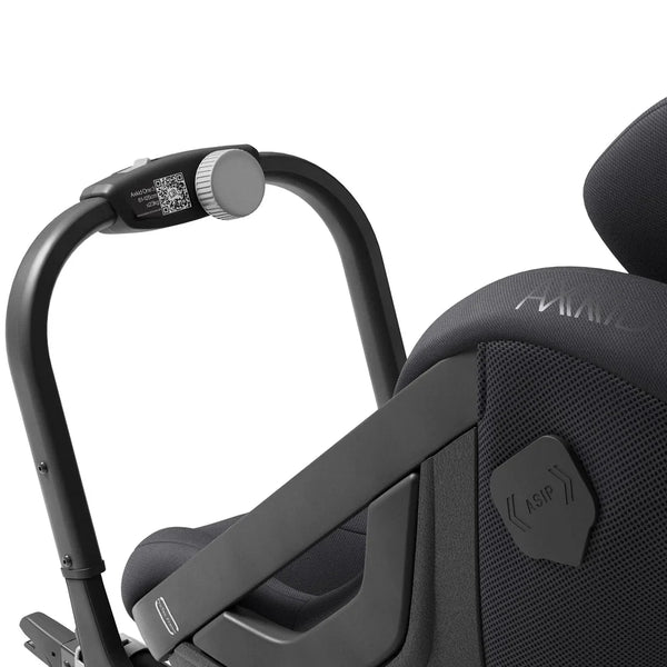 AxKid One 3 Extended Rear Facing Car Seat - Costal Storm Black