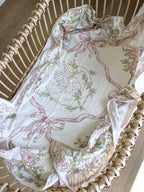 Swan Garden Organic Cotton Muslin Blanket