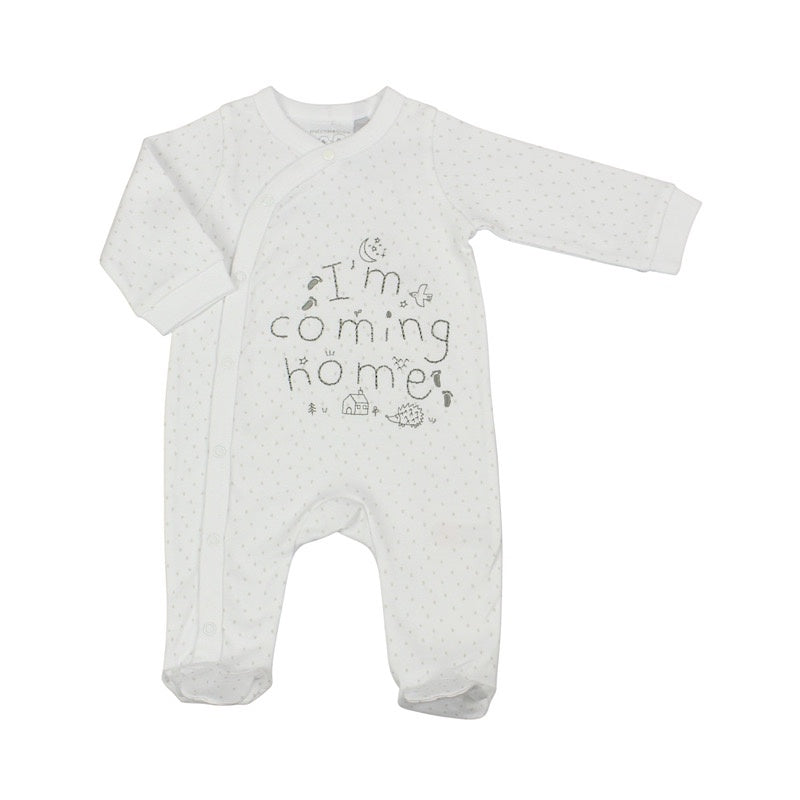 I'm Coming Home Baby Grow