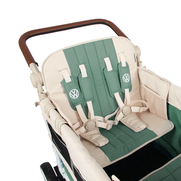 WonderFold VW4 Volkswagen Stroller Wagon - Green