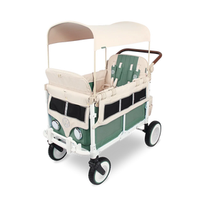 WonderFold VW4 Volkswagen Stroller Wagon - Green