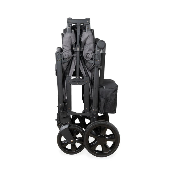 WonderFold W4 Elite Pro Quad Stroller Wagon – Grey - 4 Seater