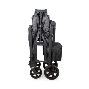 WonderFold W2 Elite Pro Double Stroller Wagon – Grey - 2 Seater