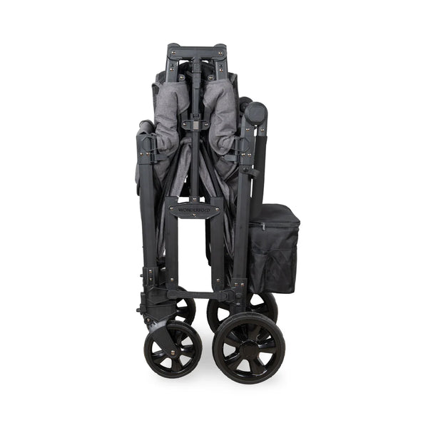 WonderFold W2 Elite Pro Double Stroller Wagon – Grey - 2 Seater
