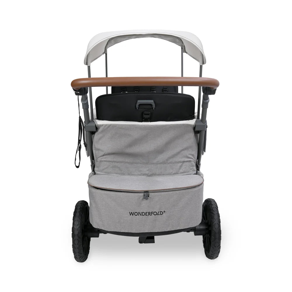 WonderFold L4 Quad Stroller Wagon Grey - 4 Seater
