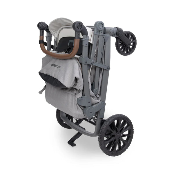 WonderFold L4 Quad Stroller Wagon Grey - 4 Seater