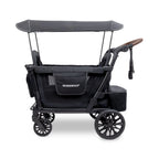 WonderFold L2 Double Stroller Wagon Black - 2 Seater