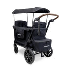 WonderFold L2 Double Stroller Wagon Black - 2 Seater
