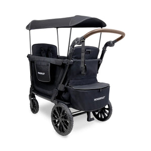 WonderFold L2 Double Stroller Wagon Black - 2 Seater