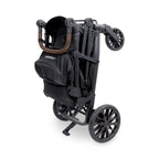 WonderFold L2 Double Stroller Wagon Black - 2 Seater