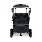 WonderFold L4 Quad Stroller Wagon Black | 4 Seater