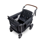 WonderFold L4 Quad Stroller Wagon Black | 4 Seater